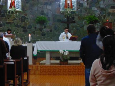 Aconteceu na noite desta sexta (05/08) o encerramento do Tríduo em louvor ao Bom Jesus em Campo Mendes